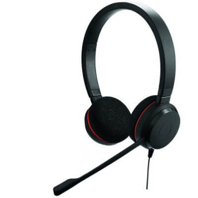 Jabra Evolve 20 MS Teams Stereo Corded USB Headset